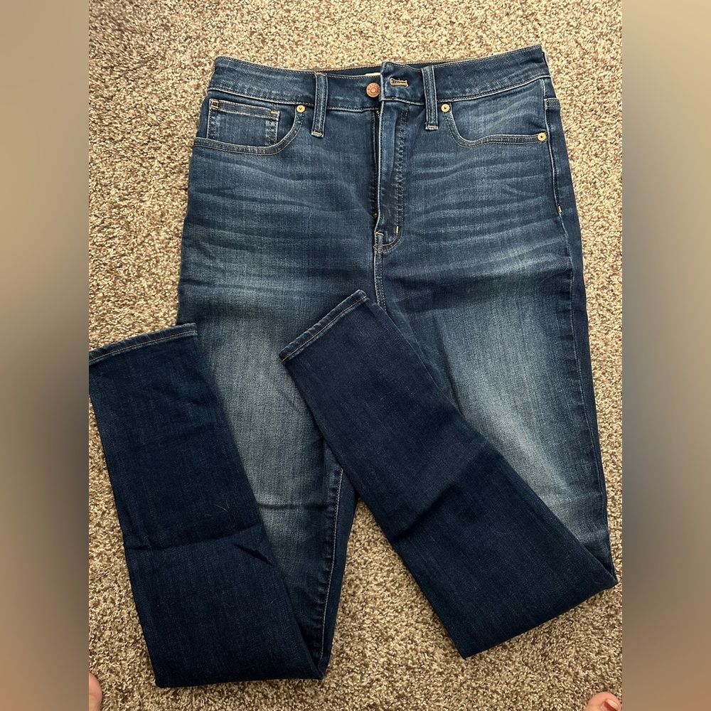 NWT Madewell Curvy High-Rise Skinny jeans